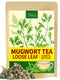 TeeLux Mugwort Tea Loose Leaf, Premium Dried Mugwort Leaves Herb Tea, Natural