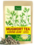 TeeLux Mugwort Tea Loose Leaf, Premium Dried Mugwort Leaves Herb Tea, Natural