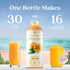 100% B6, B12 48oz Smartfruit Perfect Peach + Energy Real Fruit Pure with Peach, Apple & Pineapple Great for Smoothies