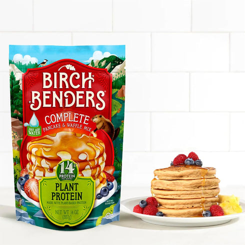 14 OZ Birch Benders Plant Protein Pancake & Waffle Mix