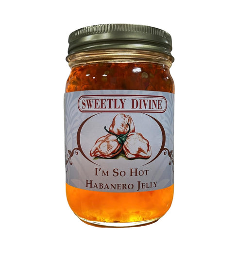 Habanero Hot Pepper Jelly - Sweetly Divine Flavor