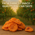 5 Lbs Anna and Sarah Dried Fancy Peaches in Resealable Bag