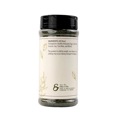 (2.88 Olive & Vine Dill Weed, Fresh Herb Flavor, For Dressings & Seafood, Rich Tradition, Authentic Taste, For Global