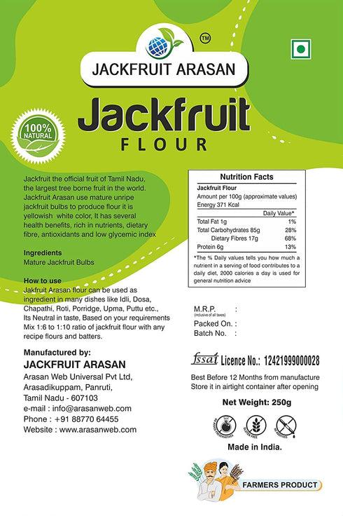 Admart 500gram (2 Pack 250gram) Jackfruit Flour