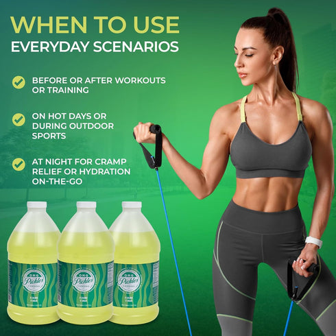 128 Oz OMG Pickles Dill Pickle Juice for Leg Cramps Natural Pickle Juice Sports Drink for Cramp Relief & Hydration