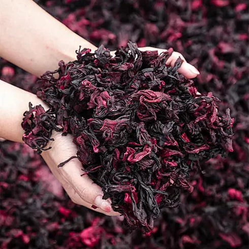 100% (1, Count, 100.0) Pure Premium Hibiscus Tea Organic Dried Hibiscus Flower Support Heart Health/Liver health/Blood