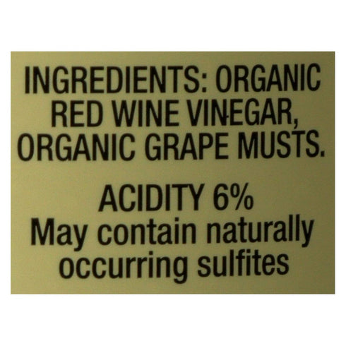 Alessi , Vinegar Balsamic Red Org, 8.5 OZ (Pack of 6)6