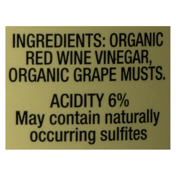 Alessi , Vinegar Balsamic Red Org, 8.5 OZ (Pack of 6)6