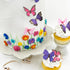 Sugar Robot Inc. Edible Butterflies for Cake Decorating - Small Size, Premium Crafted in the USA - Butterfly Cake