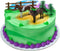 Mini Cake/Food/Cupcake/Appetizer/Desert Decorating Topper Decorations (Horses & Fence)