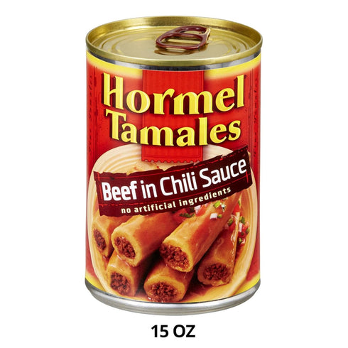 15 Oz HORMEL Beef Tamales, Canned Tamales