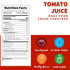 46oz (6 pack) Dei Fratelli Tomato Juice, Vine Ripened Not from Concentrate