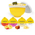 6-Pack 4-Pack Opopop Microwave Popcorn Bundle - Super Butter Pop Cups & Variety Gourmet Kit with Collapsible Silicone