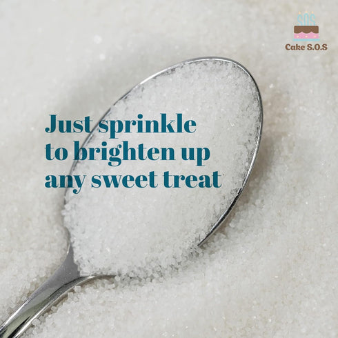 8.8 oz Sanding Sugar White