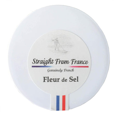 French Fleur De Sel Finishing Sea Salt with Red Pepper, 4 Oz - Straight from France