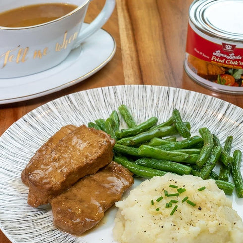 (13 oz.), 3 Pack) Loma Linda - Plant Based Meats (Fried Chik'n with Gravy