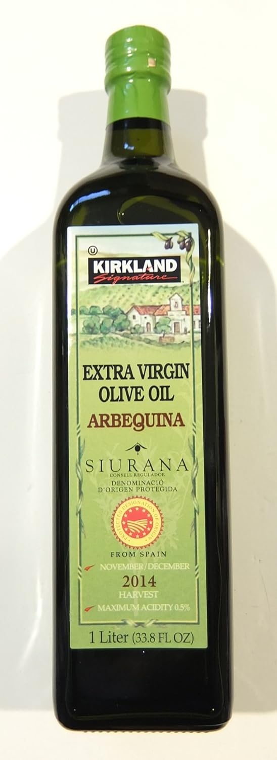 KIRKLAND Signature Extra Virgin Olive Oil Arbequina (33.8 fl oz)