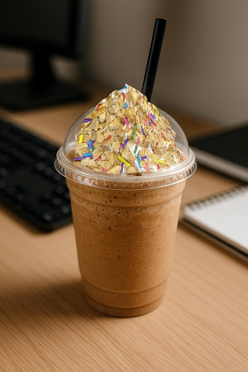 5 Peanut Butter Sprinkle Crunch Topping Crunch Coat Ice Cream Topping, Dessert Topping Bulk Pound Resealable Bag