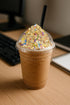 9 Peanut Butter Sprinkle Crunch Topping Crunch Coat Ice Cream Topping, Dessert Topping Ounce Resealable Bag