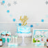 Hello 35 Cake Topper – 35th Birthday / Anniversary Party Decoration Supplies (Gold, Hello 35)