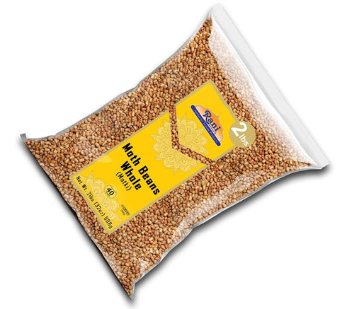 32oz (2lbs) 908g Rani Moth Beans Whole ~ All Natural | Gluten Friendly | Non-GMO | Kosher | Vegan | Indian Origin