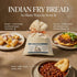 Bounty Foods 16 oz Indian Fry Bread Mix Authentic Montana-Made Native Flatbread Blend in Western-Style Burlap Bag
