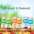 good2grow 6 Pack 100% 2 6-Ounce Surprise Character Apple Juice, Spill Proof Tops, New Characters Available Every