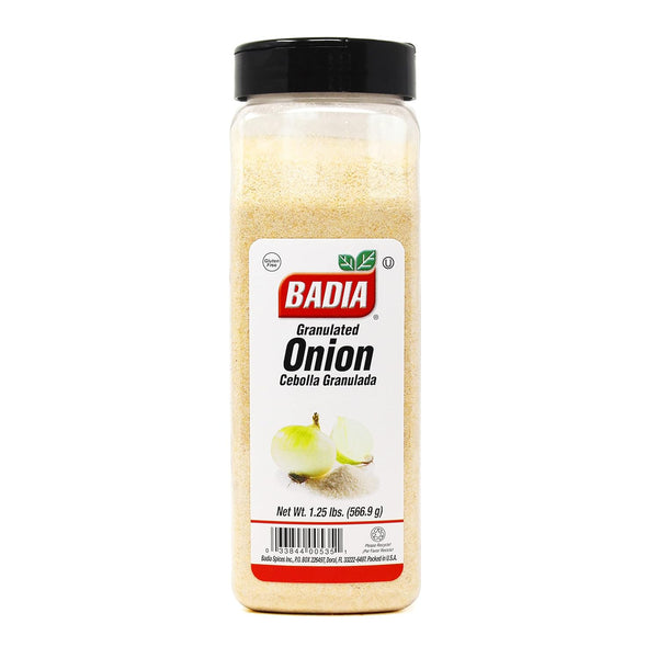 Badia Granulated Onion 1.25 Pound Bold Savory Sweet Flavor