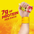 7g 1.15 oz. (14 Count) Slim Jim Beef 'N Cheese Smoked Meat Sticks, Original Flavor, Protein Per Serving