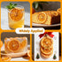 Lifnery 7.05oz/200g, Dried Orange Slices, Dehydrated Orange Slices, Dry Orang e Slice s, Suitable For Christmas