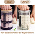 BRIRILINE 34 oz 5 (34oz-2pack) Pro Sourdough Bread Starter Kit - sourdough jar with unique features for the perfect