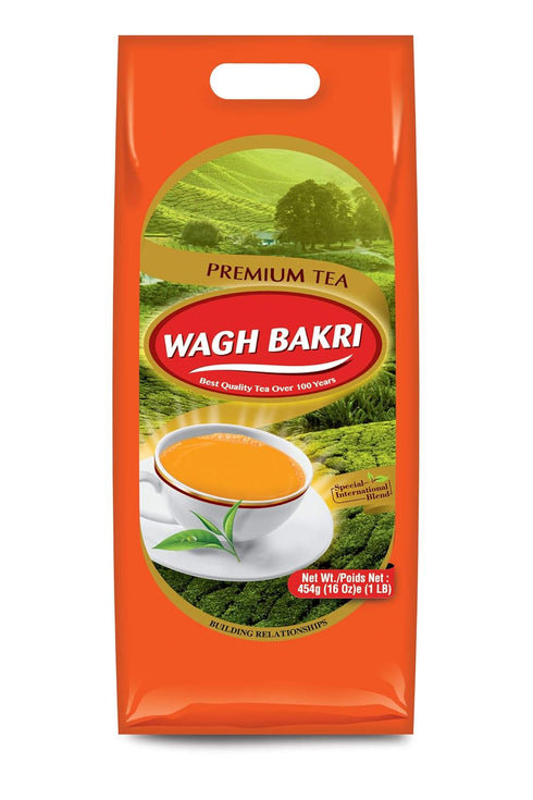 Wagh Bakri Premium Black Tea, 1 lb of Special International Blend