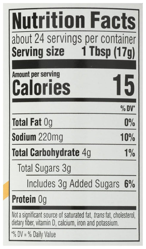 365 by Whole Foods Market 14 OZ Organic Hot Honey Wing Sauce