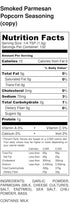 Premium Parmesan Garlic Chicken Wing Rub Seasoning, Large Shaker, Fat Free, Flavorful Spice Blend for Wings!