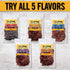 Country 10 Tillamook Smoker Real Hardwood Smoked Beef Jerky, Honey Glazed, Ounce