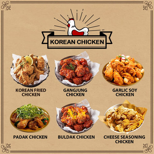 2.2 LB (1kg), 1 pack Foodrella Korean Taste Crispy Fried Chicken Cheese Seasoning Mix, Frying Powder Mix, Product