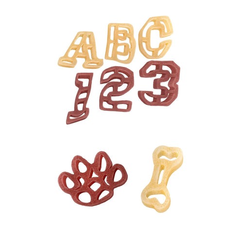 4 Pack: 2 ABC123 2 Pasta & Dog Lovers Pasta