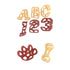 4 Pack: 2 ABC123 2 Pasta & Dog Lovers Pasta