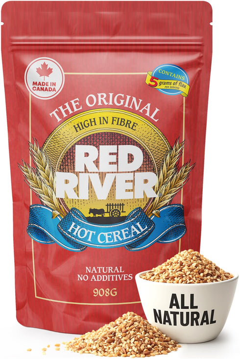Red River Cereal - Cracked Wheat Hot Cereal (2lbs / 908g) Made