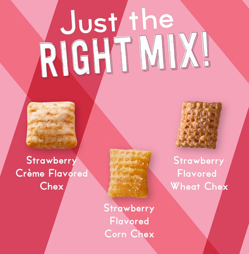 Chex Mix 1.03 Oz (Pack 60) Simply , Strawberry Yogurt