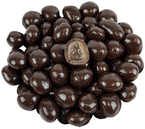 Cozy Confections Dark Chocolate Liquid Center Cordial Balls Classic Rum-Style Flavor 1 Pound