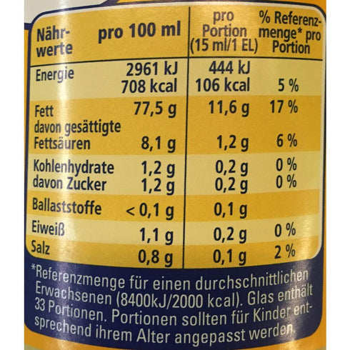 Thomy 500ml Delikatess Mayonnaise