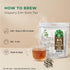 100% 70gr, Pack 1 Merja Herbs Slippery Elm Bark Tea - Digestion Support - Natural Caffeine Free - Loose Tea - Natural