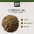 Monterey Bay Herb Co. Peppermint Leaf Powder | for Soaps & Lotions | Add to products for Flavor and Scent | Infuse Oils (1/4 Pound)