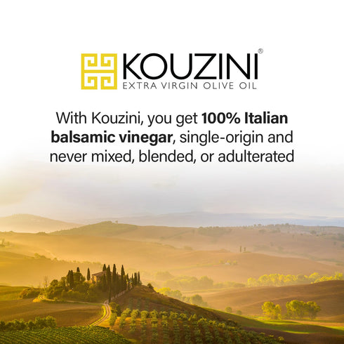 250ml Kouzini Ultra Premium Bordeaux Cherry Balsamic Vinegar, Aged Balsamic Vinegars from Modena, Italy, Premium