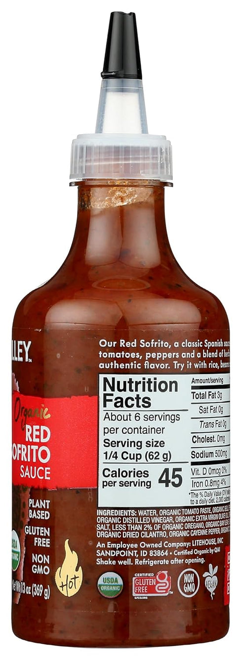 SKY VALLEY Organic Red Sofrito Sauce, 13 OZ