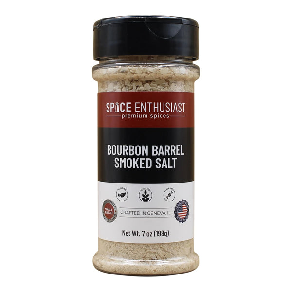 Spice Enthusiast Bourbon Barrel Smoked Salt - 7 oz