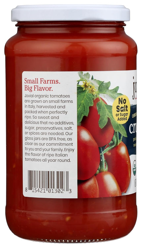 18.3 oz Jovial Organic Crushed Tomatoes