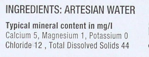 375 ml 12.7 oz Voss Artesian Still Water, Glass