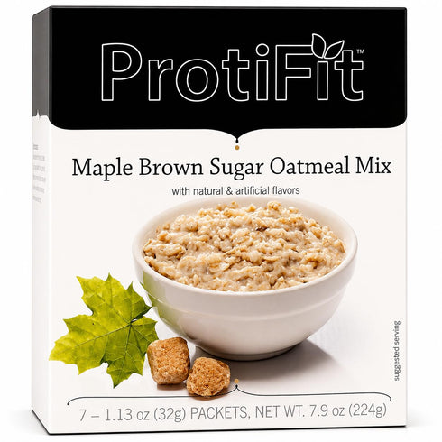PROTIFIT - High Protein Oatmeal Mix, 15g Protein, Low Calorie, Low Fat,